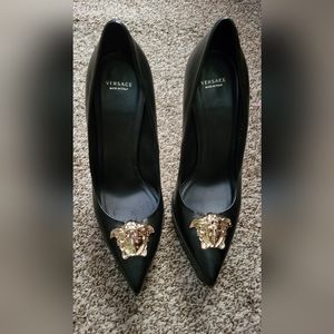 Versace Medusa Platform Pumps